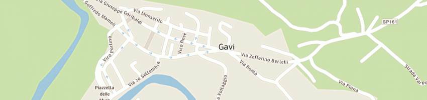 Mappa della impresa ghio michele a GAVI