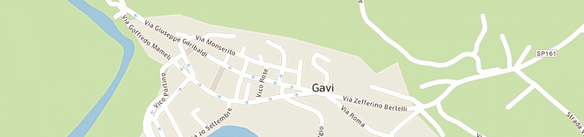 Mappa della impresa ristorante albergo al castello a GAVI