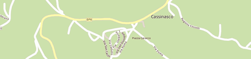 Mappa della impresa torrone faccio di cassinasco di cerrato maurizio a CASSINASCO