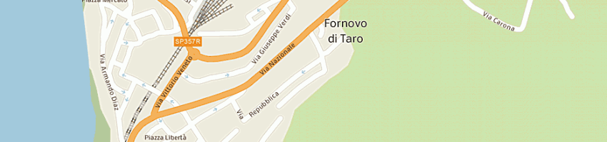 Mappa della impresa elettrogas di campanini ernesto a FORNOVO DI TARO