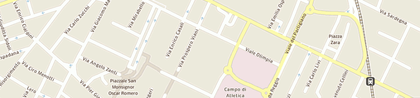 Mappa della impresa marata wilder a REGGIO EMILIA
