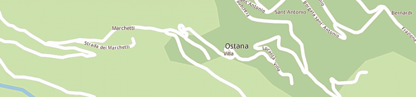 Mappa della impresa municipio a OSTANA