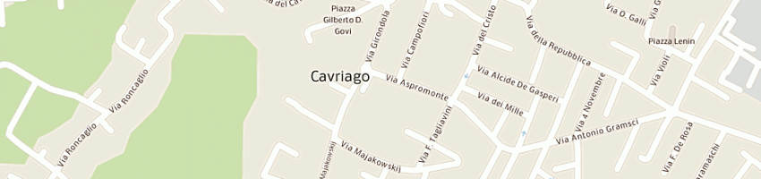 Mappa della impresa avis sez comunale di cavriago a CAVRIAGO