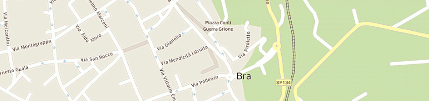 Mappa della impresa finelli maria cinzia a BRA