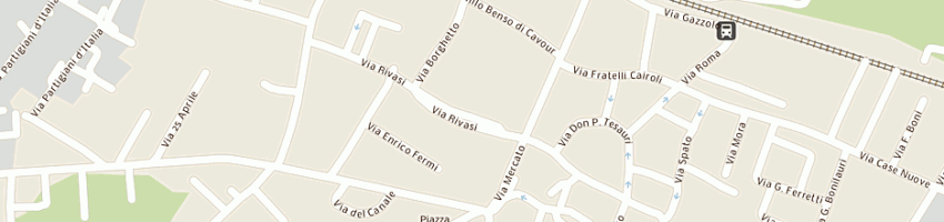 Mappa della impresa silvi vandre' a CAVRIAGO