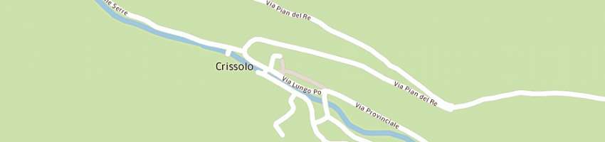 Mappa della impresa associazione la citta'sul monte a CRISSOLO