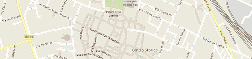 Mappa della impresa gran caffe' cavour di gambina giacinto a REGGIO EMILIA