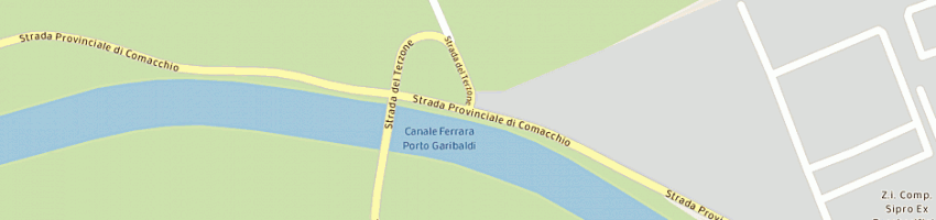 Mappa della impresa centro nautico alto adriatico (snc) a COMACCHIO