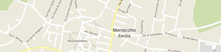 Mappa della impresa graficstamp srl a MONTECCHIO EMILIA