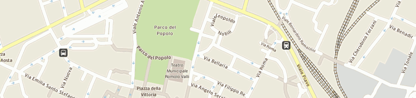 Mappa della impresa jure di vallini stefano a REGGIO EMILIA