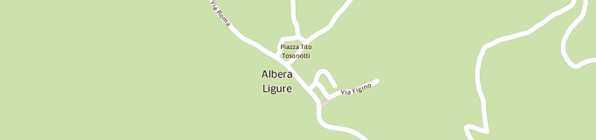 Mappa della impresa municipio a ALBERA LIGURE