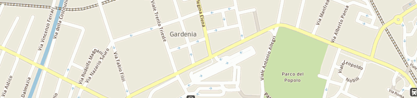 Mappa della impresa immobiliare gardenia sas di benassi stefano e c a REGGIO EMILIA