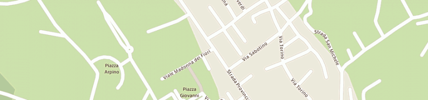 Mappa della impresa associazione 'quartiere madonna dei fior a BRA
