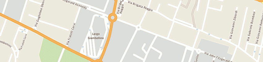 Mappa della impresa poste italiane spa a REGGIO EMILIA