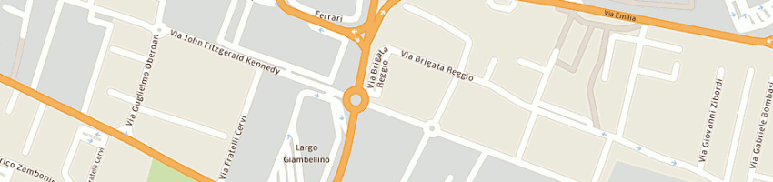 Mappa della impresa logo srl a REGGIO EMILIA
