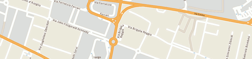 Mappa della impresa municipio di reggio emilia - polizia municipale a REGGIO EMILIA