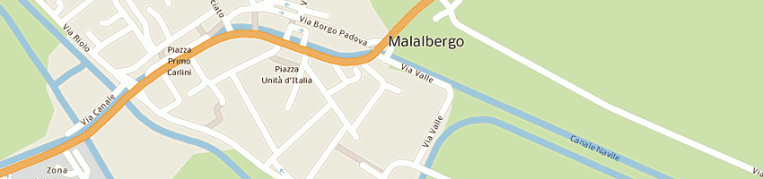 Mappa della impresa ariatti alcide a MALALBERGO