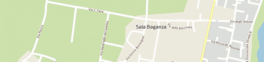 Mappa della impresa carabinieri a SALA BAGANZA
