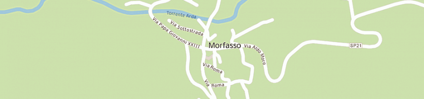 Mappa della impresa rosini eligio a MORFASSO