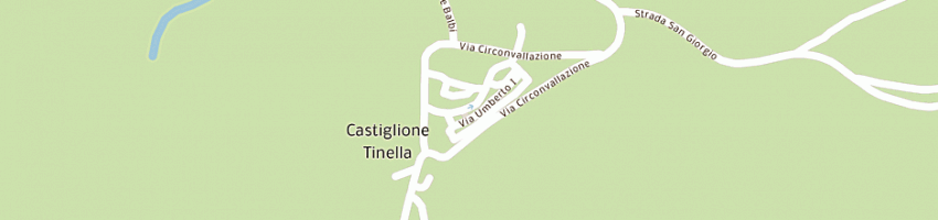 Mappa della impresa ristorante campagna verde a CASTIGLIONE TINELLA