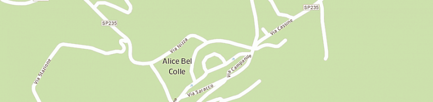 Mappa della impresa geoservizi srl a ALICE BEL COLLE