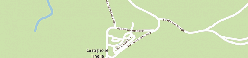 Mappa della impresa municipio a CASTIGLIONE TINELLA