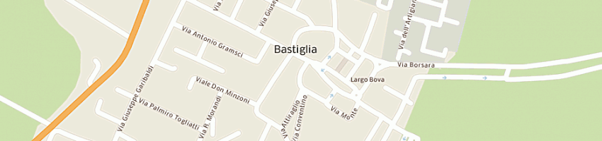 Mappa della impresa il veliero a BASTIGLIA
