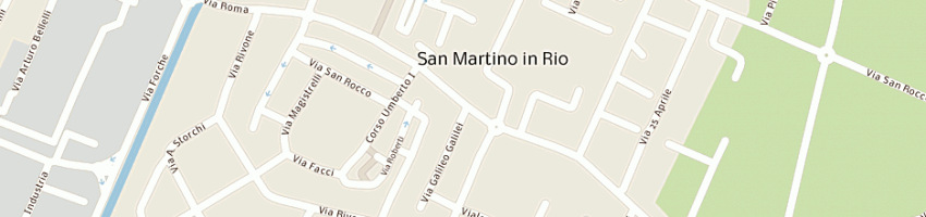Mappa della impresa semellini orfeo a SAN MARTINO IN RIO