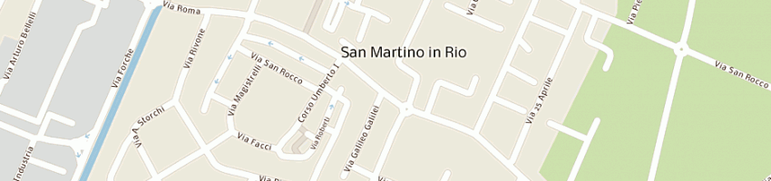 Mappa della impresa germini enrica a SAN MARTINO IN RIO