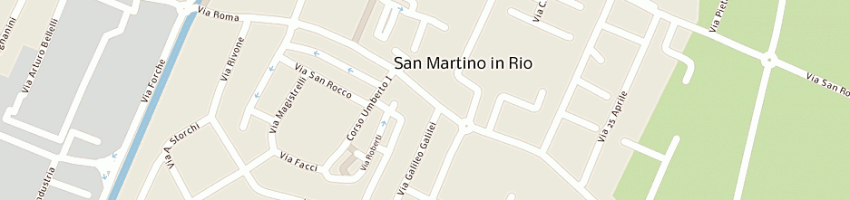 Mappa della impresa spaggiari vincenzo a SAN MARTINO IN RIO