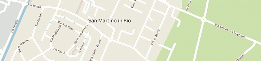 Mappa della impresa cantina sociale di san martino in rio societa' cooperativa agricola a SAN MARTINO IN RIO