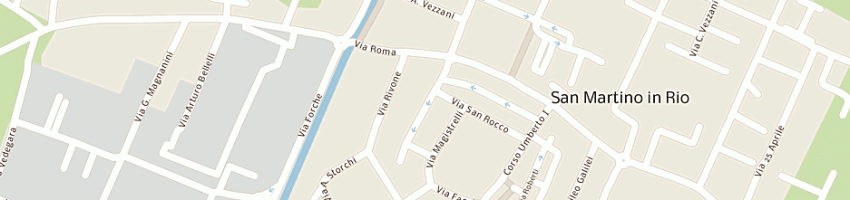 Mappa della impresa comune di san martino in rio a SAN MARTINO IN RIO