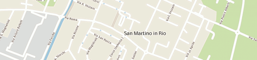 Mappa della impresa santantonio renato a SAN MARTINO IN RIO