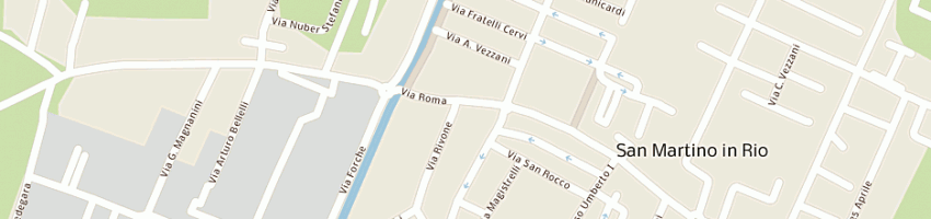 Mappa della impresa farmacia ascari dr giuseppe a SAN MARTINO IN RIO