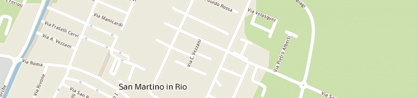 Mappa della impresa cavazzoni erio a SAN MARTINO IN RIO