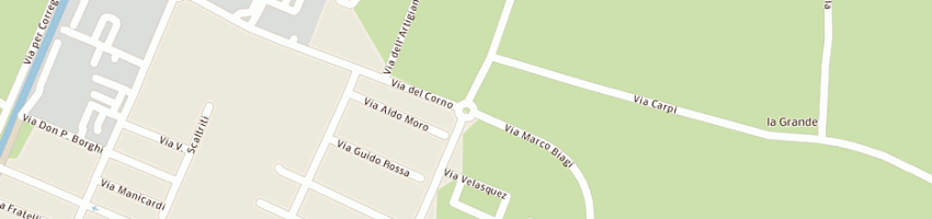 Mappa della impresa covezzi libero e roberto snc a SAN MARTINO IN RIO