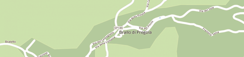 Mappa della impresa tagliani renato a BRALLO DI PREGOLA