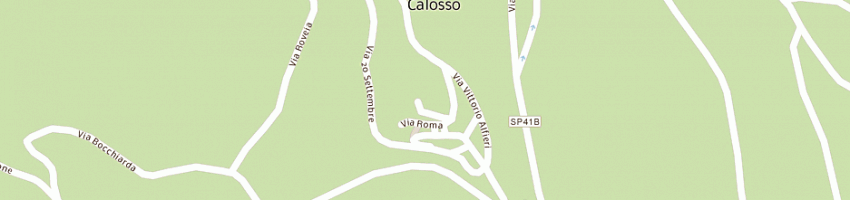 Mappa della impresa ristorante da elsa a CALOSSO