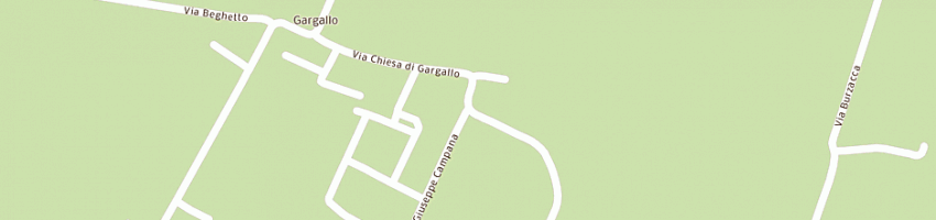 Mappa della impresa parrocchia di gargallo a CARPI