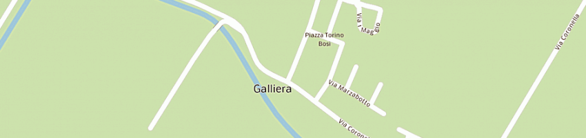 Mappa della impresa sab di bertocchi manuela e c snc a GALLIERA