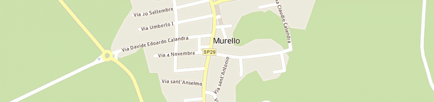 Mappa della impresa poste italiane a MURELLO