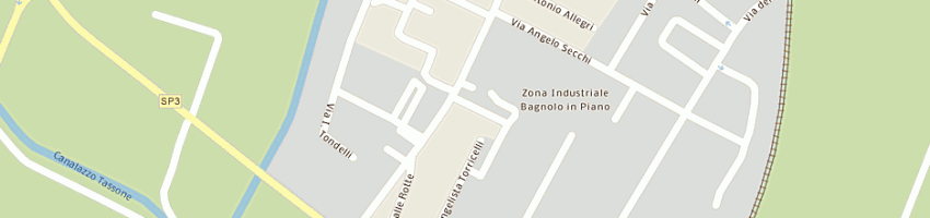 Mappa della impresa catellani srl a BAGNOLO IN PIANO
