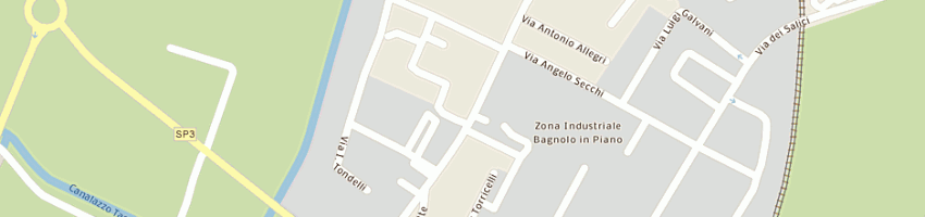 Mappa della impresa autovip srl a BAGNOLO IN PIANO