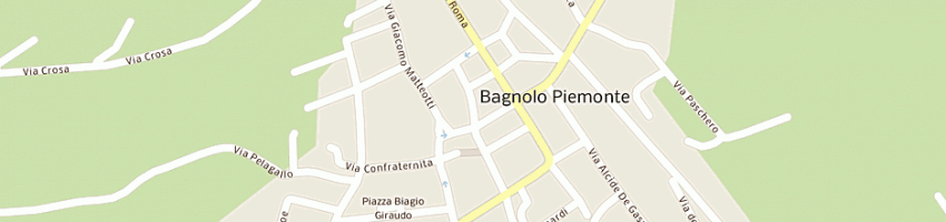 Mappa della impresa negro domelda a BAGNOLO PIEMONTE