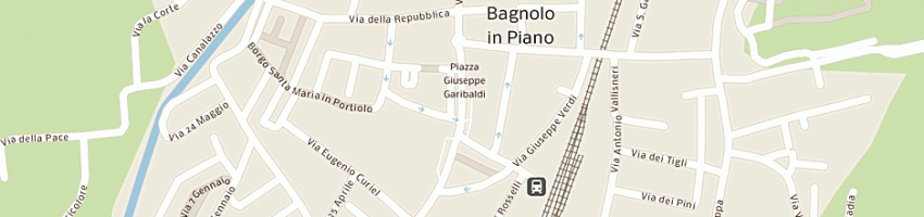 Mappa della impresa parrocchia a BAGNOLO IN PIANO
