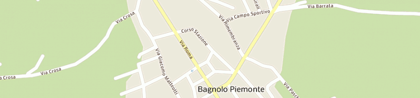 Mappa della impresa dana agostino a BAGNOLO PIEMONTE