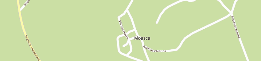 Mappa della impresa calosso trissini teresina a MOASCA
