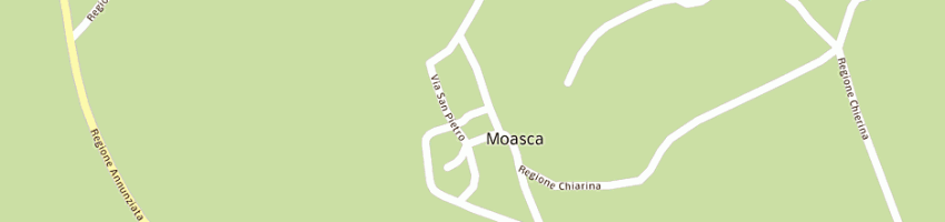 Mappa della impresa baglio giuseppe a MOASCA