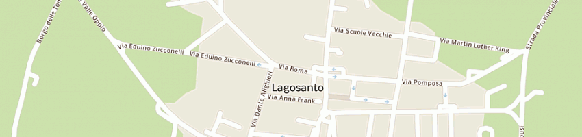 Mappa della impresa conad lagosanto srl a LAGOSANTO