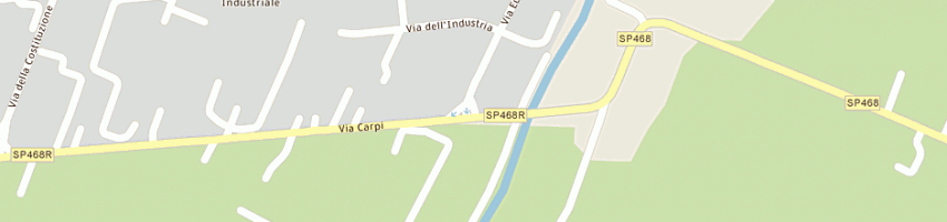 Mappa della impresa o e o srl a CORREGGIO